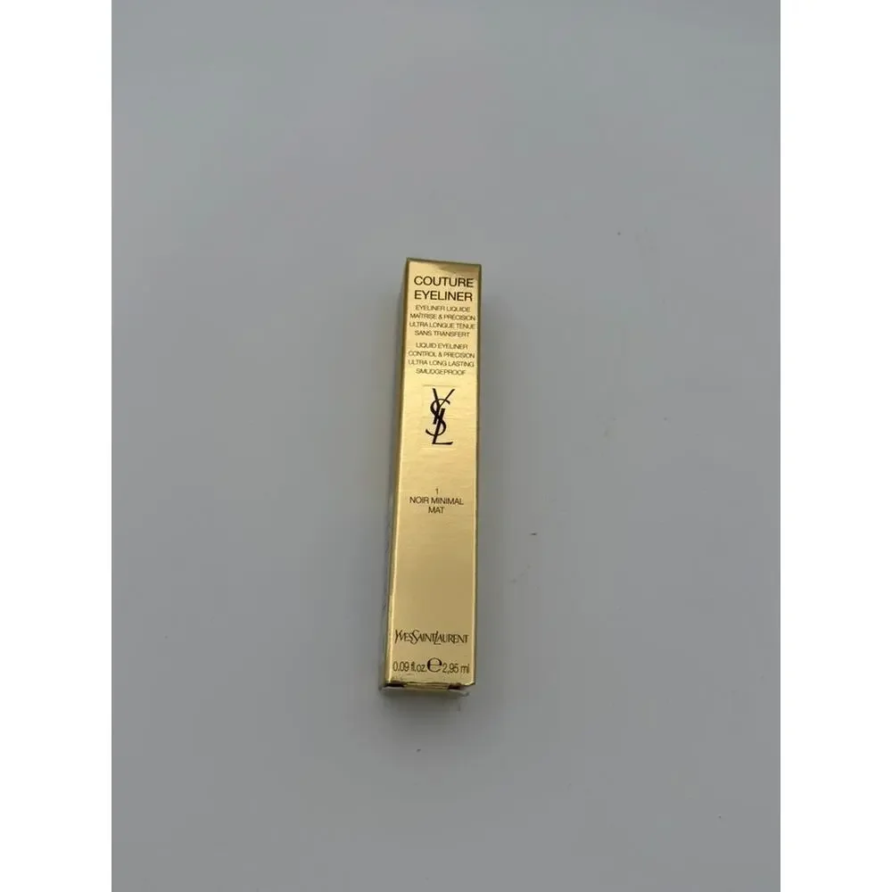 Yves Saint Laurent Couture Liquid Eyeliner #1 Black Noir 2.95ml/0.09oz NEW